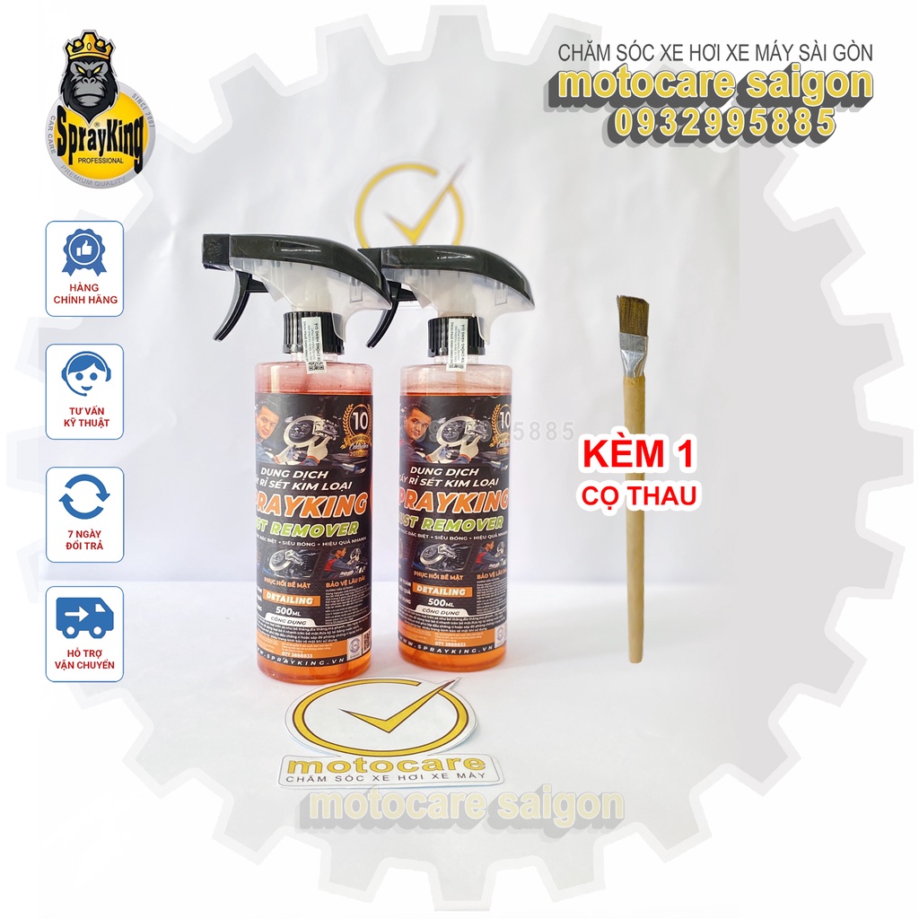Dung Dịch Chất Tẩy Rửa Rỉ Sét Sprayking Rust Remove