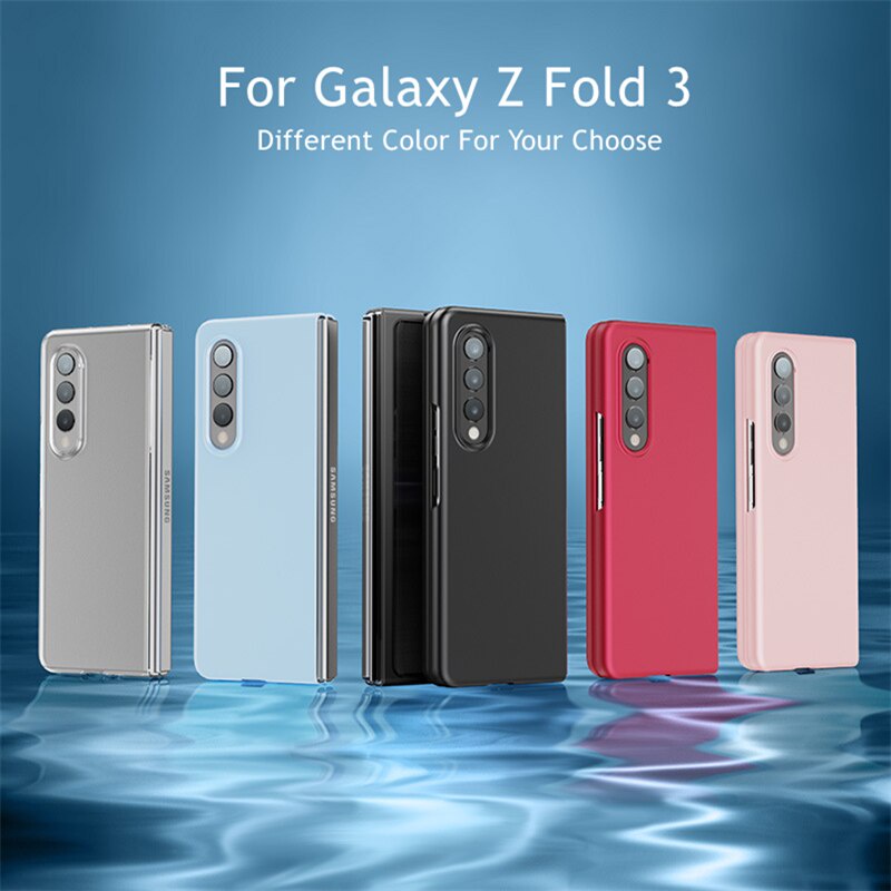Ốp Điện Thoại Nhựa Cứng Mỏng Mặt Nhám Cho Samsung Galaxy Z Fold 3 Fold3
