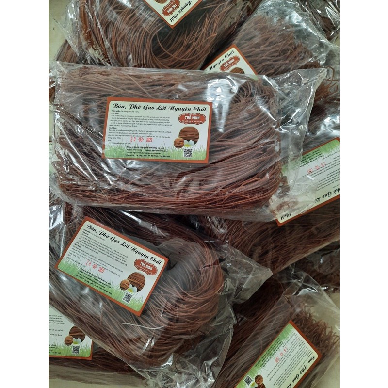 Mỳ bún phở gạo lứt đỏ gia truyền 500g