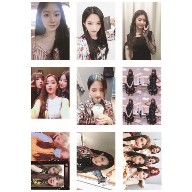 Lomo card ảnh nhóm (G)I-DLE update Twitter Full 99 ảnh