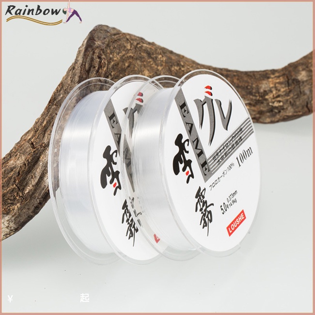 1 Cuộn Dây Câu Cá Nylon Vô Hình 100m