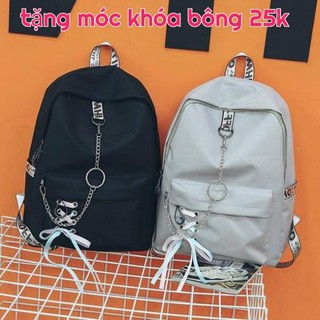 Balo thời trang tặng móc khóa bông