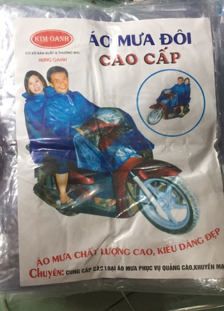 Áo mưa vi sinh nhựa trong suốt 2 đầu hàng đẹp