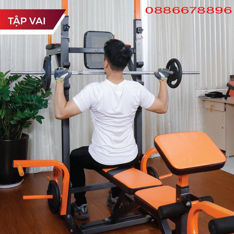 Giàn tạ đa năng Zasami SGD-8215 (0886678896 free sip + ưu đãi)