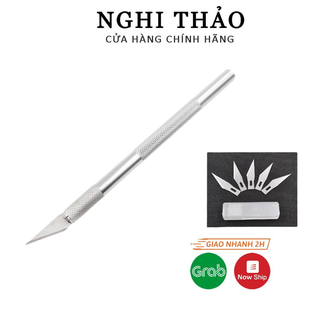 Dao cắt bột nail inox