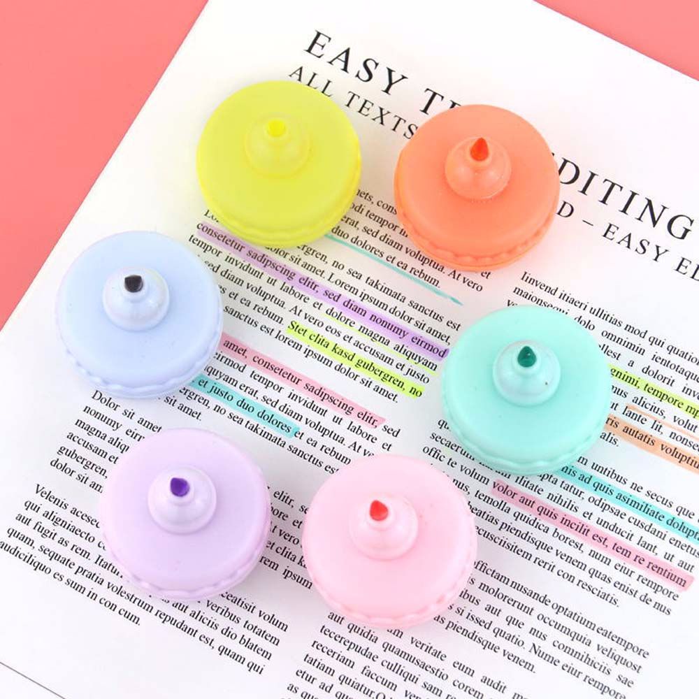 Bút đánh dấu nhiều màu sắc dễ thương cho học sinh