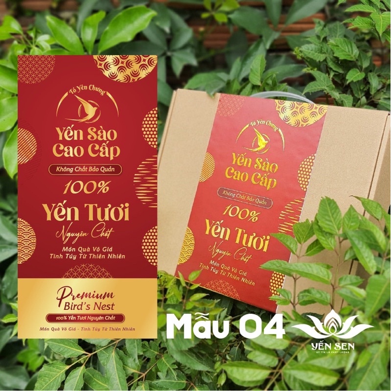 Hộp đựng 6 hủ yến chưng cao cấp mua từ 5 hộp còn 14.000đ/hộp tặng tem dán hủ miễn phí theo mẫu hộp xịn xò như video