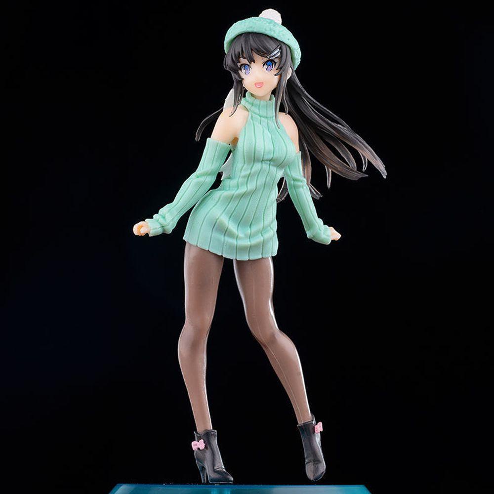 Mô Hình Nhân Vật Anime Sakurajima Mai Bằng PVC Cao 20cm