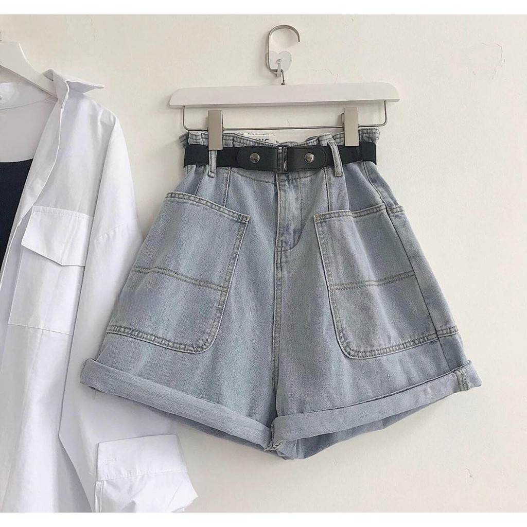 Quần Short jean 2 túi | BigBuy360 - bigbuy360.vn