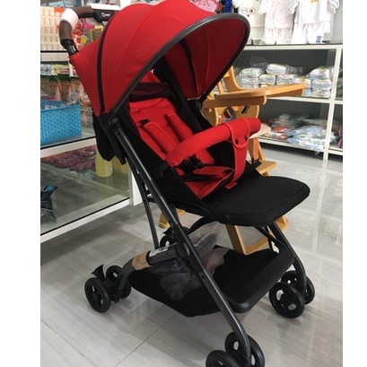 Xe Đẩy Du Lịch Cao Cấp Gấp Gọn Kiểu Vali Kéo Baobaohao QZ1 Chính Hãng ( Màu Đỏ )