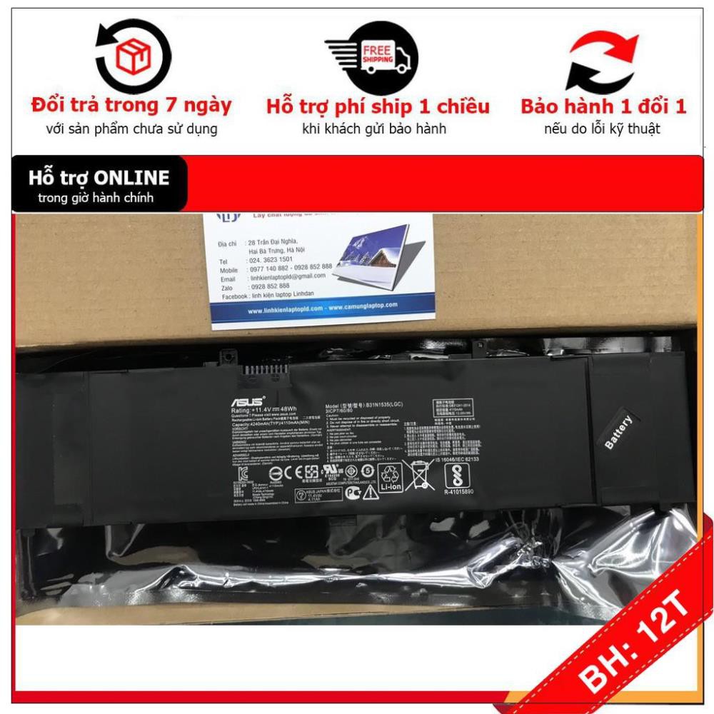 BH12TH . Pin 48Wh ASUS ZenBook UX410U UX410UA UX410UQ B31N1535 Battery