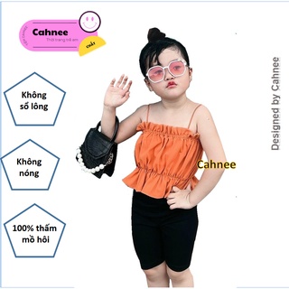 Áo Croptop 2 dây Cho Bé Gái