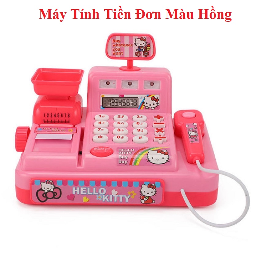 Máy Tính Tiền Siêu Thị Đa Năng, Có Nhạc Vui Nhộn, Màu Sắc Bắt Mắt, Giúp Bé Học Cách Giao Tiếp Mua Bán