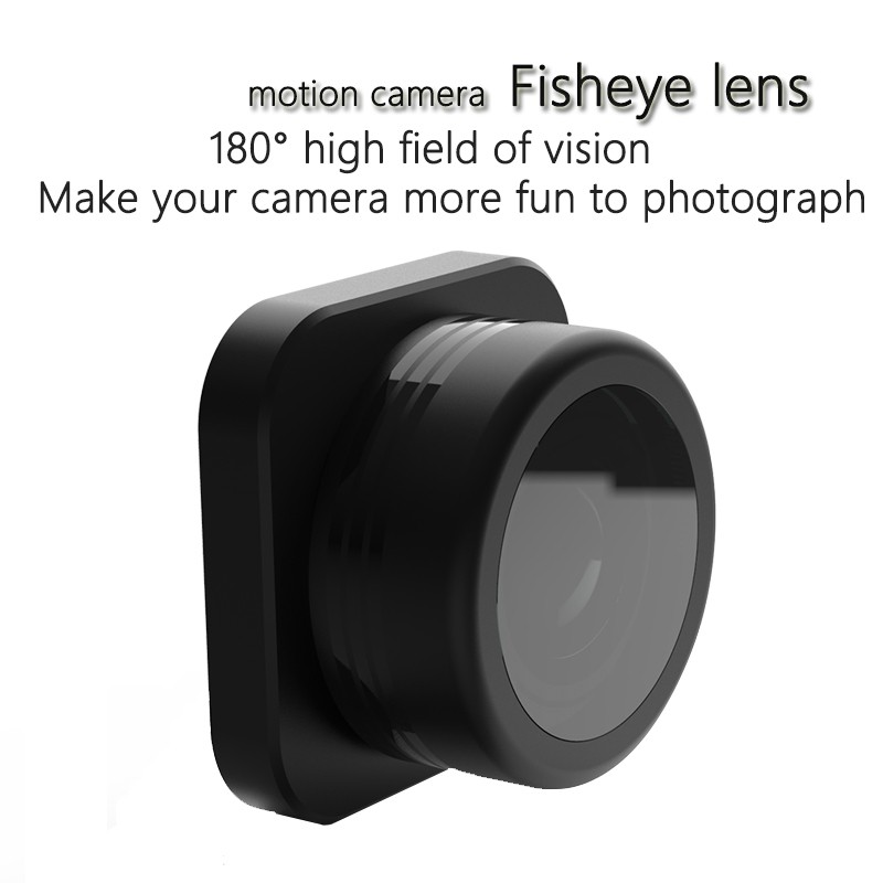 High Quality Fisheye Lens for GoPro Hero 9 Action Camera 180 Degree Wide Angle