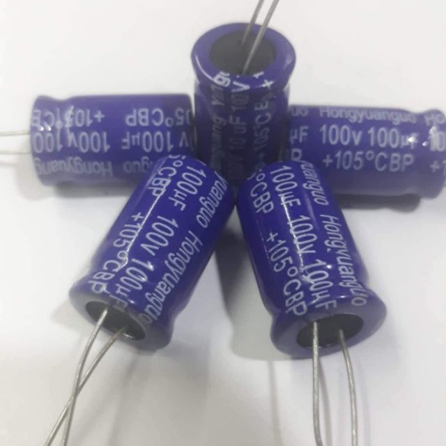 Tụ loa 100MF _100V