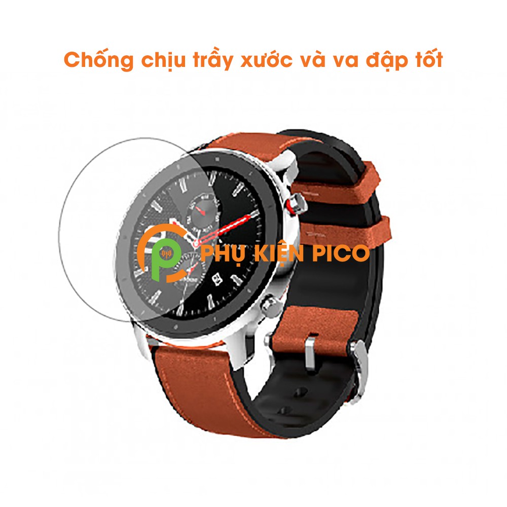 Cường lực Amazfit GTR 42mm - Cường lực đồng hồ Xiaomi Amazfit GTR 42mm full keo chống xước màn hình