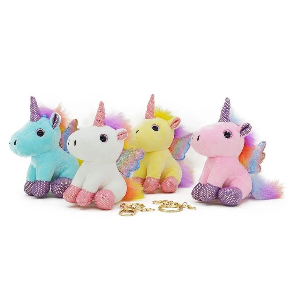 DARNELL Móc Khóa Kỳ Lân Nhồi Bông Màu Sắc Ngọt Ngào Dễ Thương