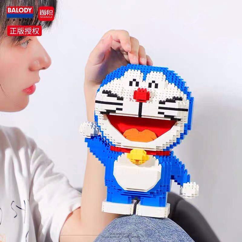 Mô hình Doraemon lego lắp ghép truyện tranh Doraemon