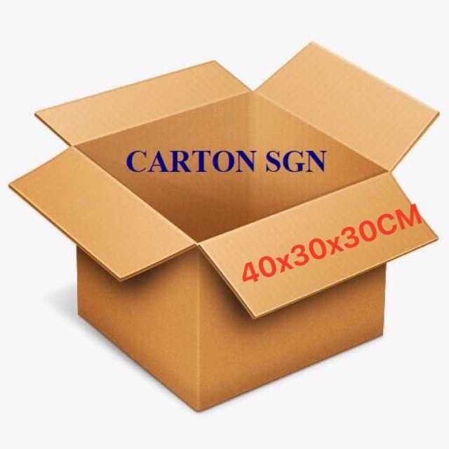 Thùng Carton 40x30x30 (1 hộp)