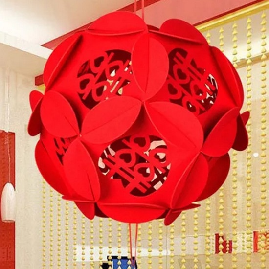 Lồng Đèn Nỉ Trang Trí