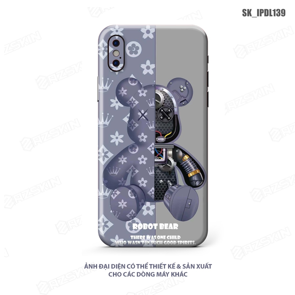 Miếng Dán Skin Độc Lạ Full Lưng Viền Dành Cho IPhone X/XS/XS Max |SK_IPDL139| Chất Liệu Chính Hãng, Bền màu, Dễ Dán