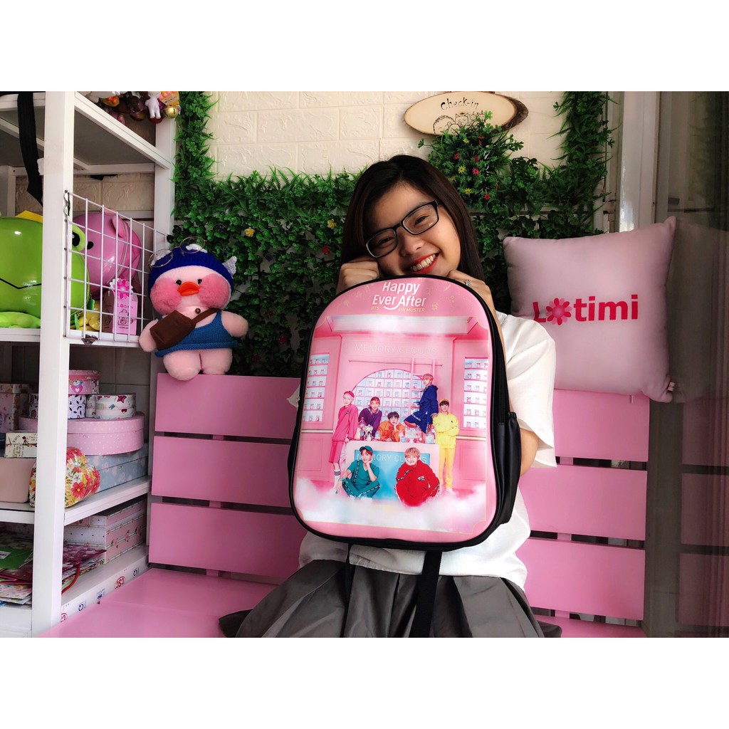 Balo BTS BT21 hàn quốc 41x32cm