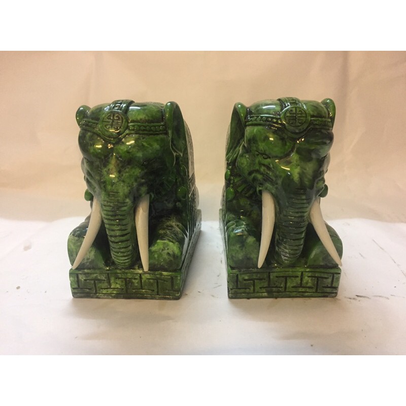 Tượng voi đá cao 10,5cm* 10,5cm*5cm ( 1 con ) | BigBuy360 - bigbuy360.vn