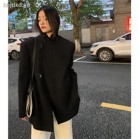 Áo Khoác Nữ Dáng Rộng Màu Trơn Phong Cách Retro Thời Trang Xuân Thu 2021 Cá Tính | BigBuy360 - bigbuy360.vn