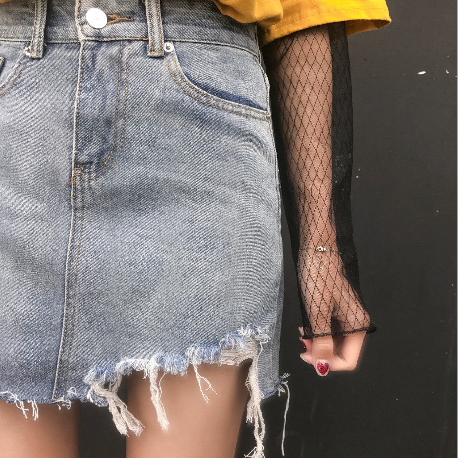 Chân Váy Jeans Nữ Ulzzang- New arrival 2019