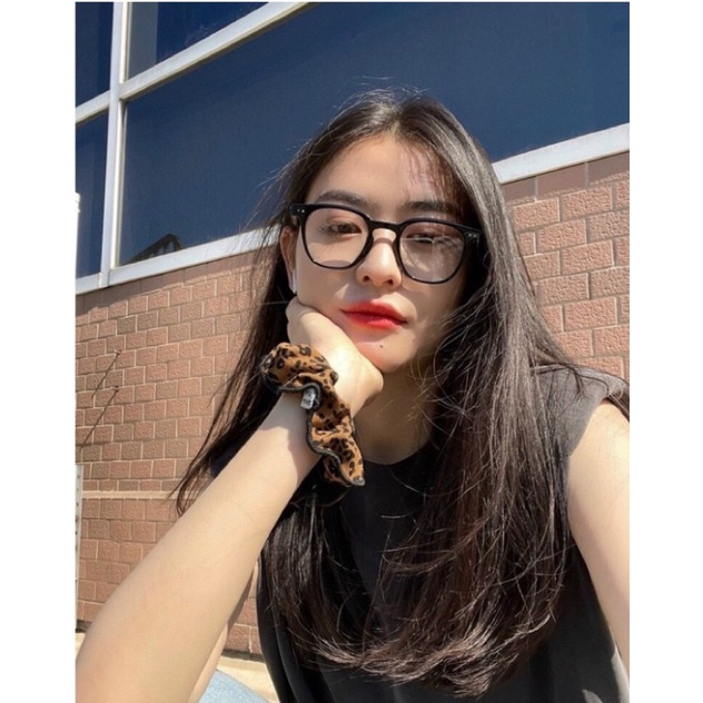 Gọng kính cận oversized nam nữ GDLutto - Hibou Optical tặng kèm hộp và khăn lau kính chuyên dụng