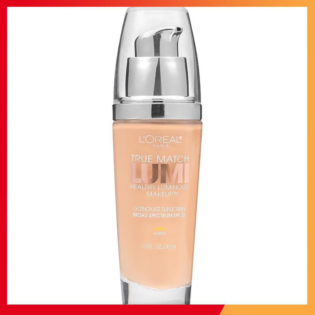 Kem Nền L'Oreal True Match Lumi Healthy Luminous Foundation Hàng Mỹ Chính Hãng Mỹ phẩm xách tay