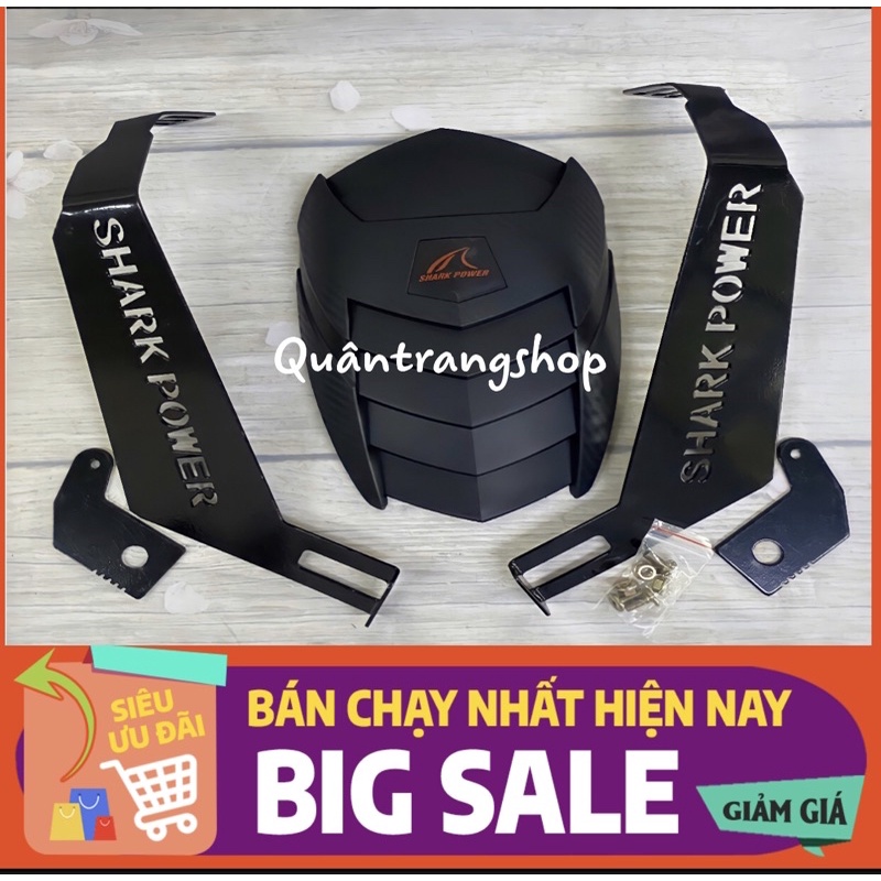 Chắn bùn độ Ex 150_Chắn bùn SHARK POWER_chắn bùn 2 chân đẳng cấp [ GIÁ SỈ]