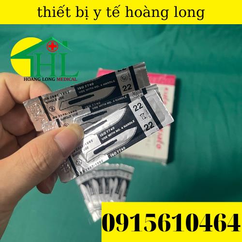 Lưỡi dao mổ kiato số 22 hộp 100 cái