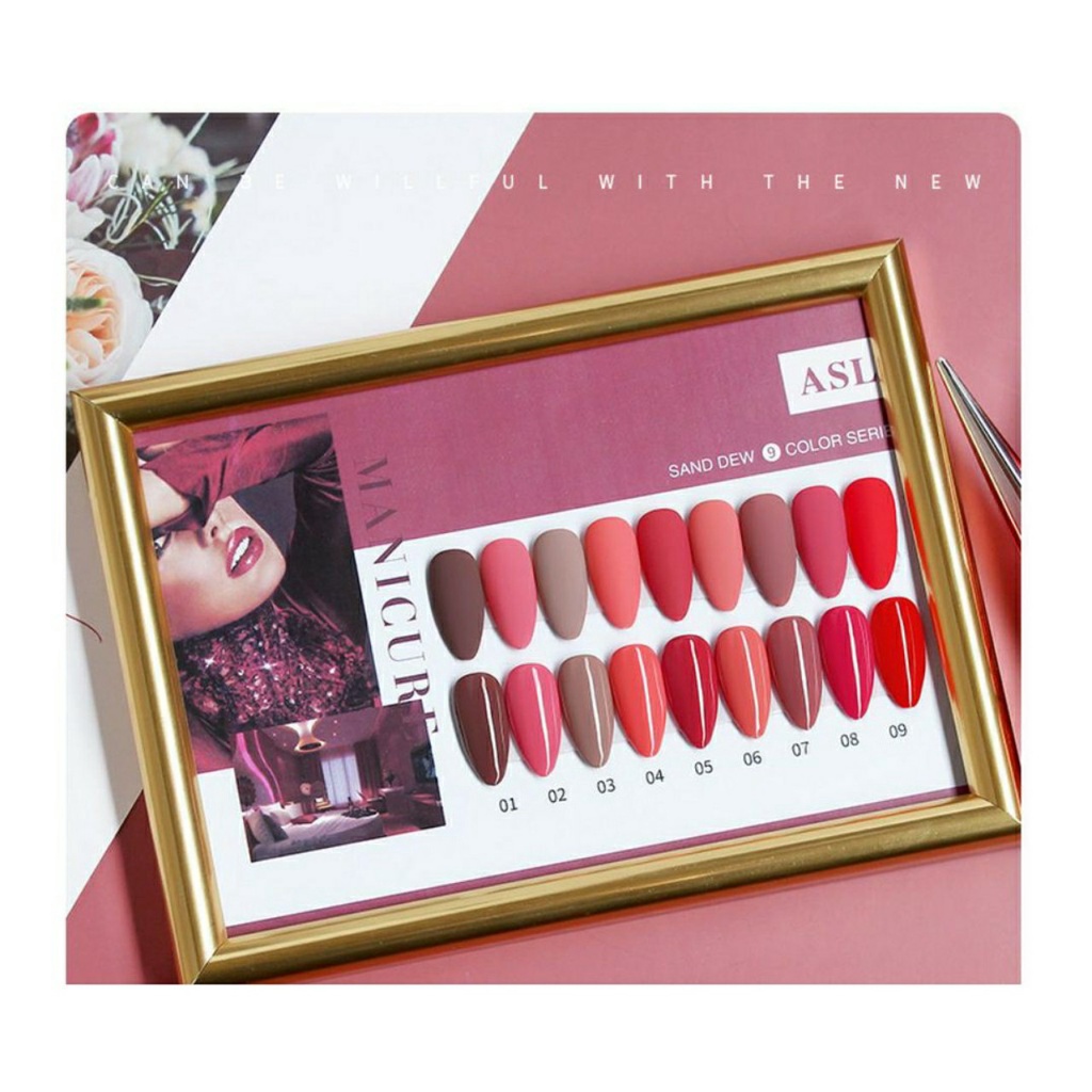 Sơn Gel As mã ASL | Chai đỏ 15ML