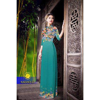 Vải Áo Dài Tằm Ý, Lụa Nhật  KAD243