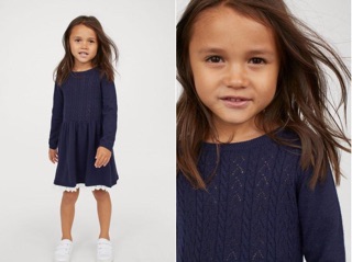 XD- Váy len xuất dư size 18/24m-9/10y