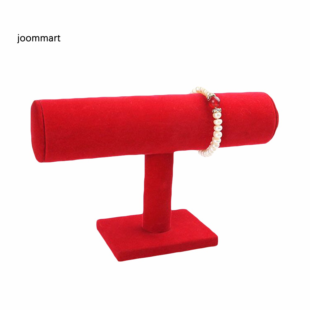 Kệ trưng bày trang sức làm bằng nhung phong cách thời trang