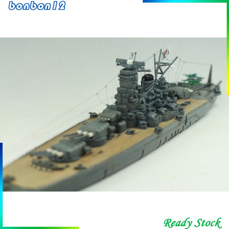 Mô hình tàu chiến Nhật Bản Yamato bằng nhựa tỉ lệ 1:700 30cm 