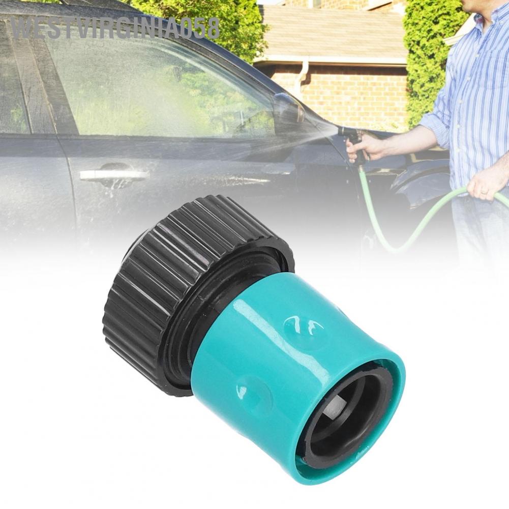 Westvirginia058 Pipe Fitting Nozzle Hosepipe Connector Water Spray Replacement Accessory for 3/4in Hose 11843