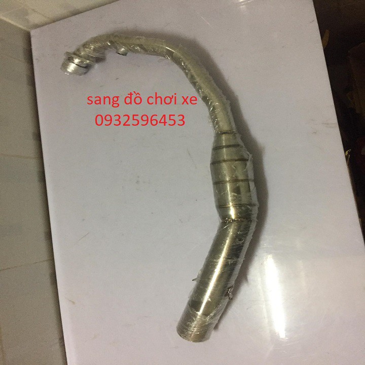 cổ pô winner x bầu hơi gắn lon pô độ + pô nổ