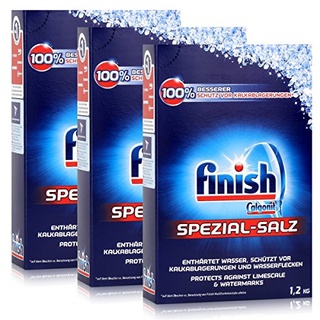 Muối rửa bát làm mềm nước Finish 1.2 kg+ Tặng 2 viên finish