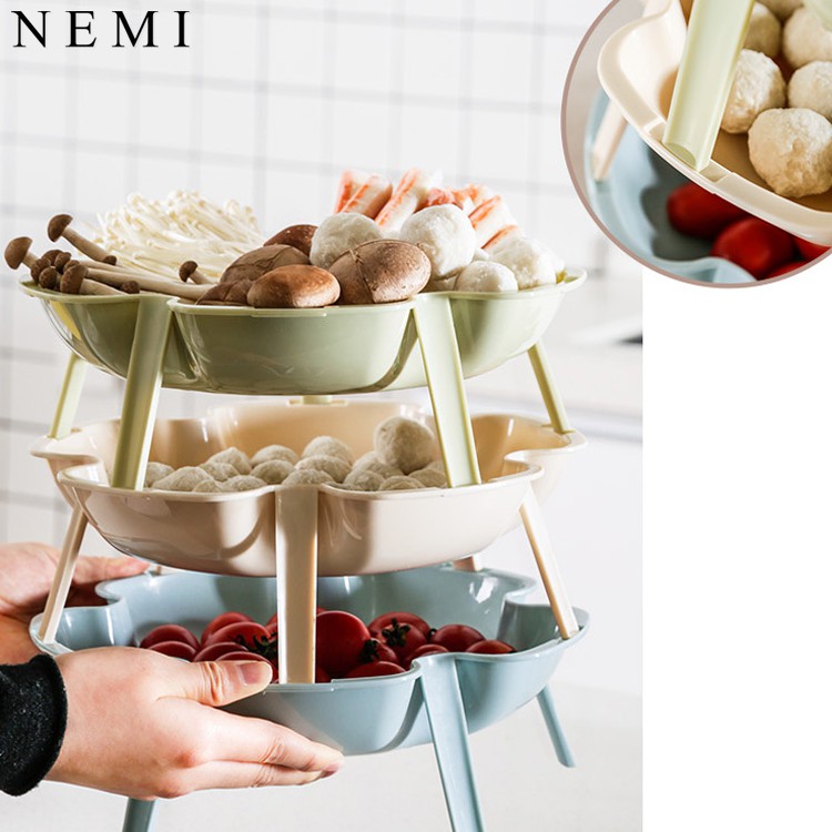 Đĩa Nhựa NEMI Chất Liệu Nhựa ABS Cao Cấp Được Thiết Kế Giúp Bạn Dễ Dàng Xếp Trồng Nhiều Màu Sắc