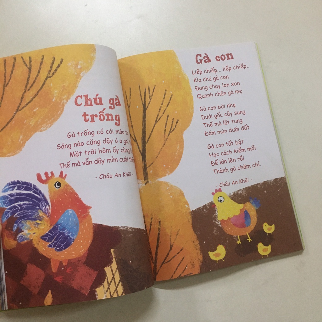 Sách - Cùng Con Học Nói - Ca dao + thơ cho bé từ 0-6 tuổi