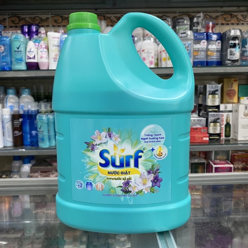 Nước giặt Surf hương sương mai dịu mát chai 3.6kg