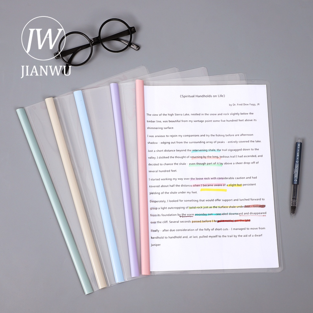 Set 10 Bìa Kẹp Tài Liệu Khổ A4 Tiện Dụng