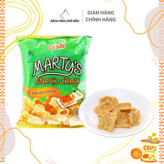Snack oishi chay marty's vị da heo quay 40gr/gói