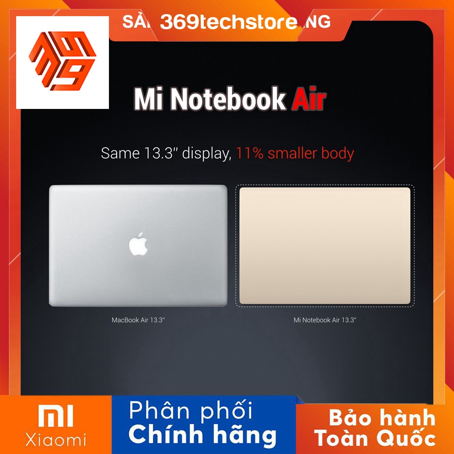 Laptop Xiaomi Mi Notebook Air Core i5 8GB RAM DDR4 512GB SSD MX250 (12.5 Inch / 13.3 Inch) - BH 6 Tháng