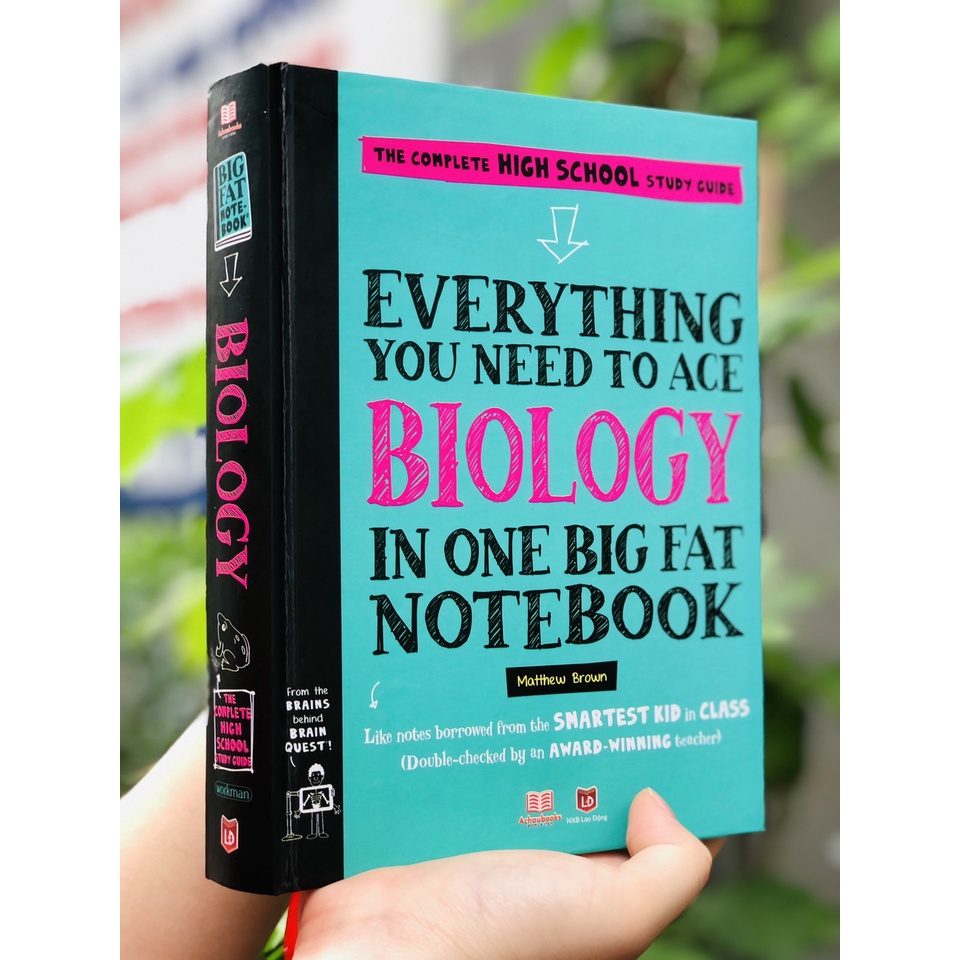 Sách Sổ tay sinh học - Everything You Need To Ace Biology ( Tiếng Anh )