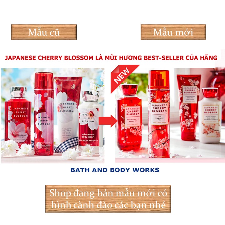 Bộ sản phẩm Japanese Cherry Blossom - BBW