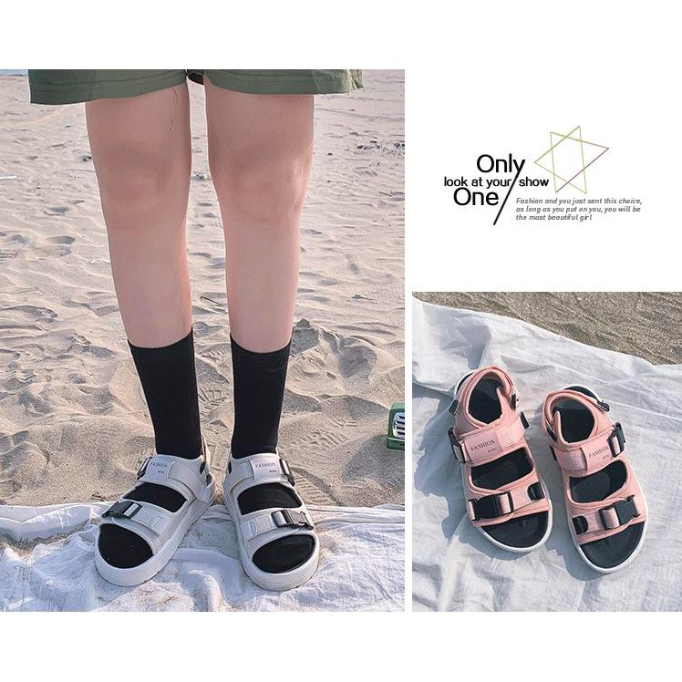 [ORDER] SANDAL ULZZANG HAI QUAI NEW WINTER 2019